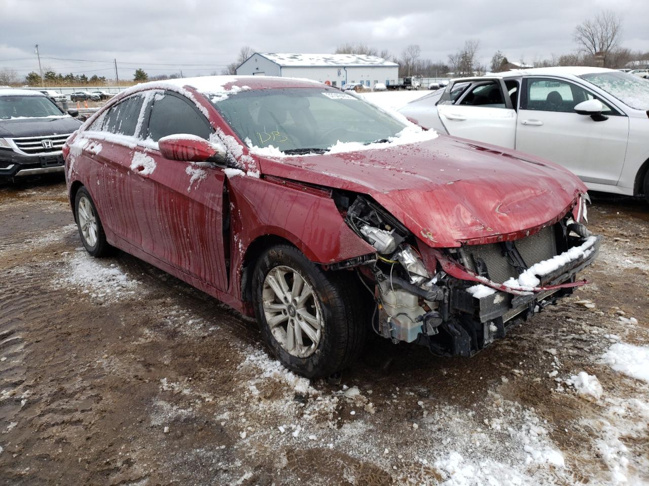HYUNDAI SONATA GLS 2012 with VIN 5NPEB4AC5CH403530 - Photo from auction