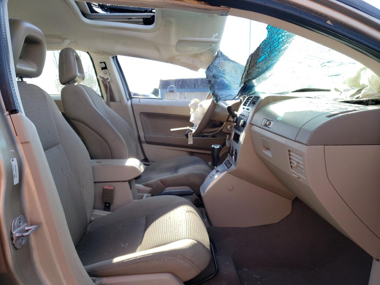 Photo 5 from auction – 2009 DODGE CALIBER SX with VIN 1B3HB48A69D116571