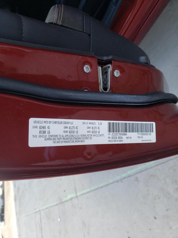 صورة رقم 10 من المزاد - 2014 DODGE CHARGER R/ مع VIN 2C3CDXCT9EH308064