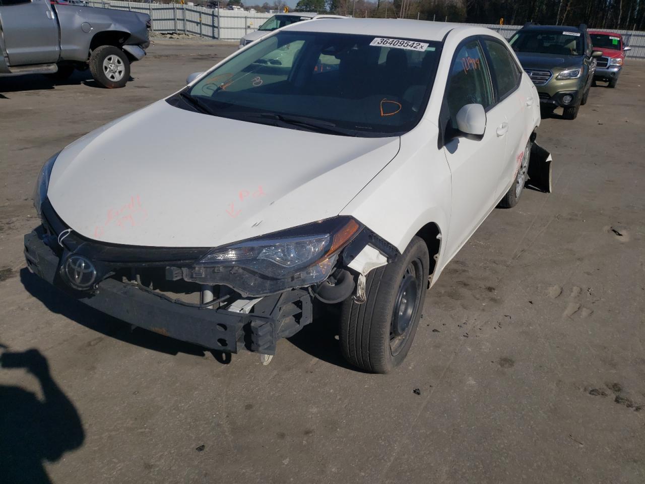 Photo 2 from auction – 2018 TOYOTA COROLLA L with VIN 5YFBURHE4JP853364