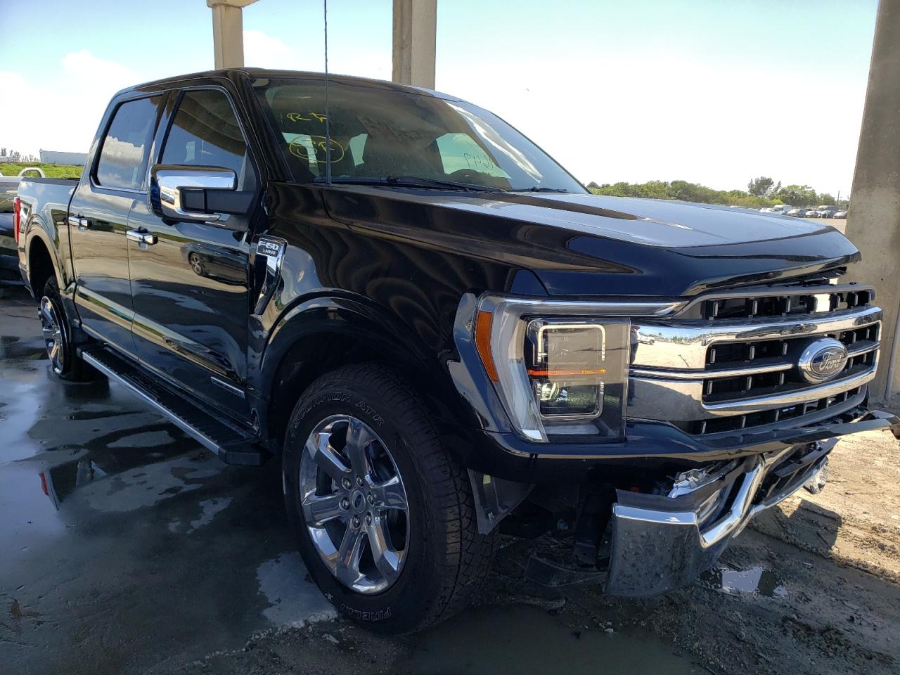 FORD F150 SUPER 2021 with VIN 1FTFW1ED7MFC85390 - Photo from auction
