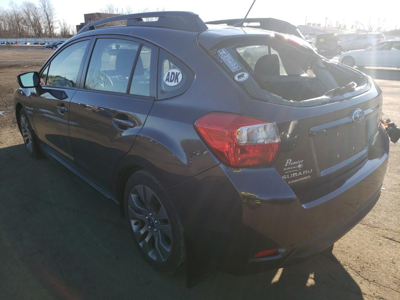 Photo 3 from auction – 2015 SUBARU IMPREZA SP with VIN JF1GPAT6XF8300953