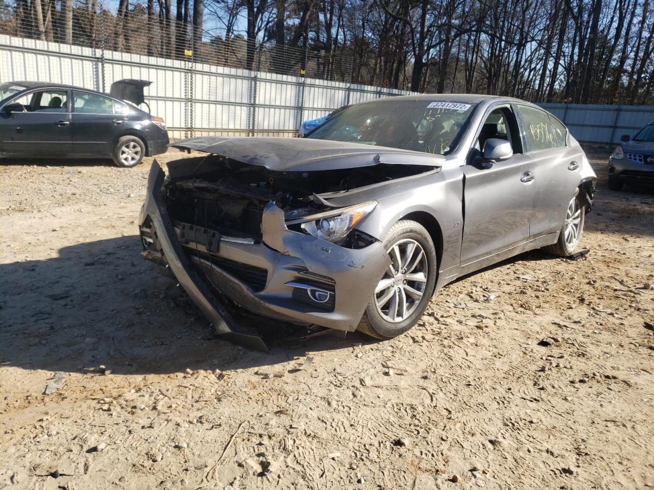 Photo 2 from auction – 2014 INFINITI Q50 BASE with VIN JN1BV7AR7EM695208