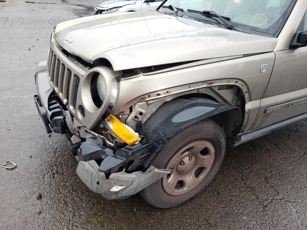 Photo 9 from auction – 2007 JEEP LIBERTY SP with VIN 1J4GL48K47W643858