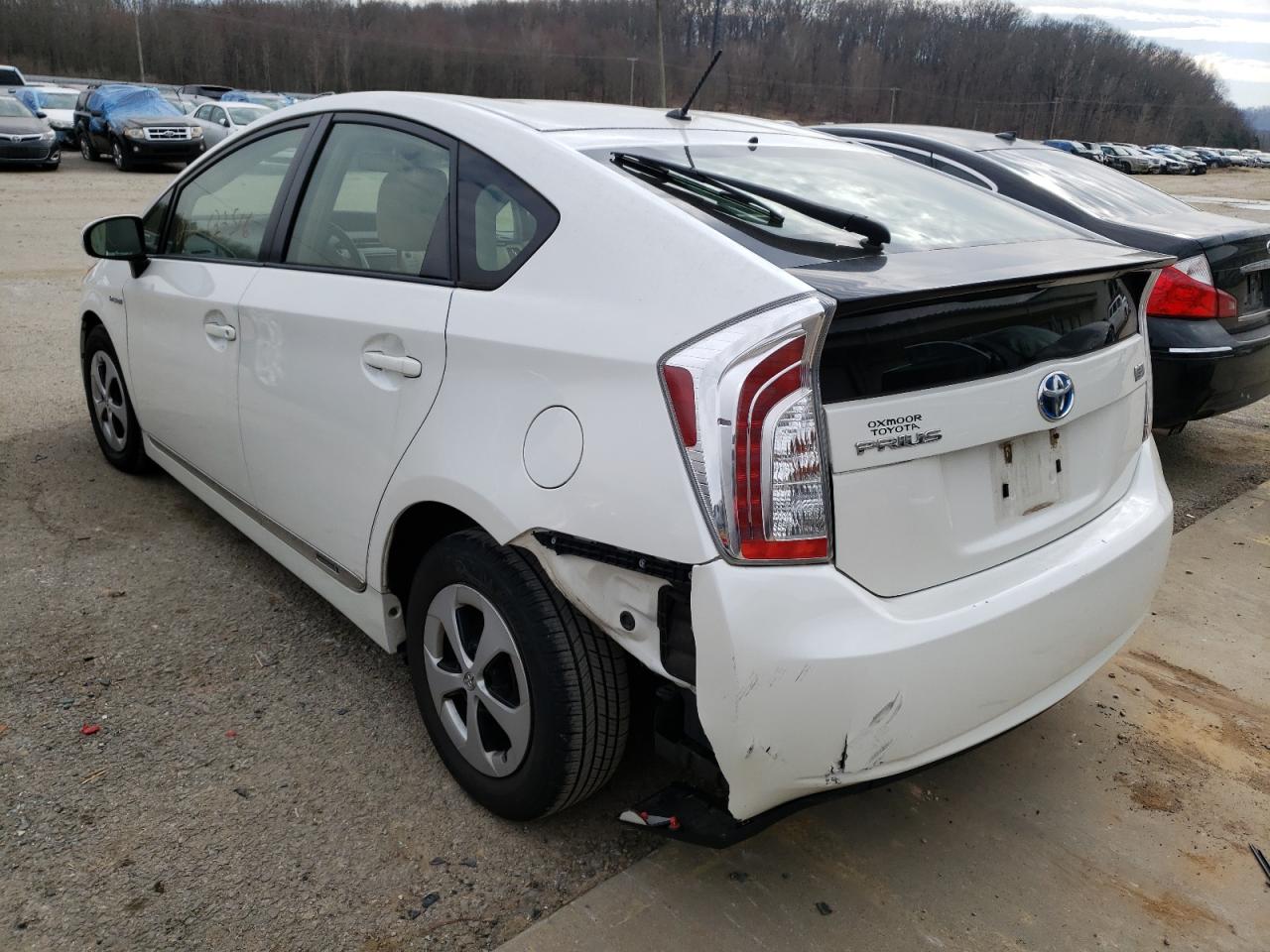 Photo 3 from auction – 2012 TOYOTA PRIUS with VIN JTDKN3DU4C5486831