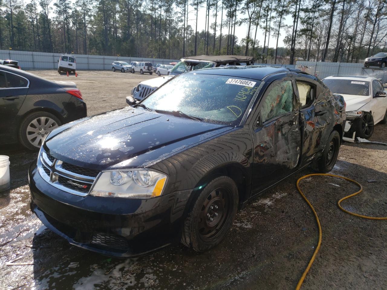 Photo 2 from auction – 2012 DODGE AVENGER SE with VIN 1C3CDZAB9CN207231