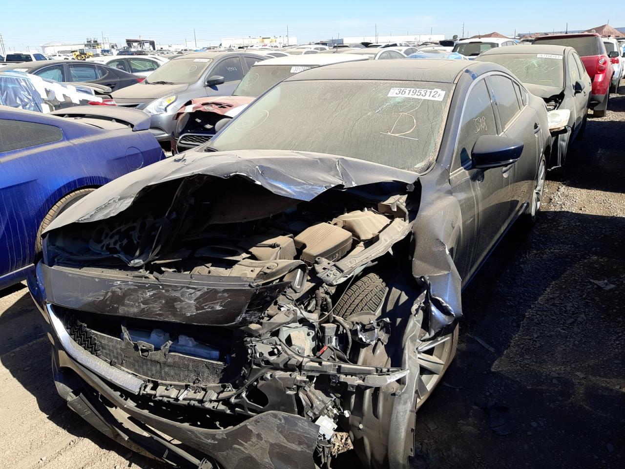 Photo 2 from auction – 2018 MAZDA 6 TOURING with VIN JM1GL1VM9J1317343