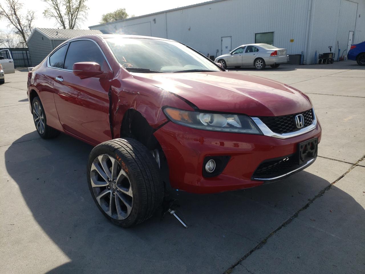 HONDA ACCORD EXL 2015 with VIN 1HGCT2B81FA000449 - Photo from auction