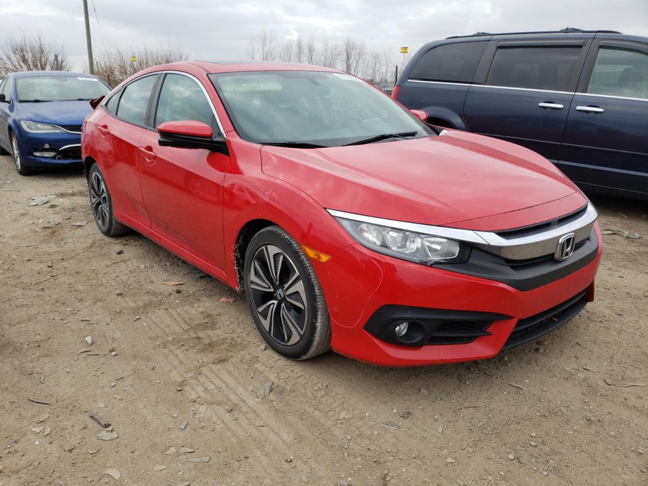 Photo 1 from auction – 2016 HONDA CIVIC EXL with VIN 2HGFC1F70GH645699