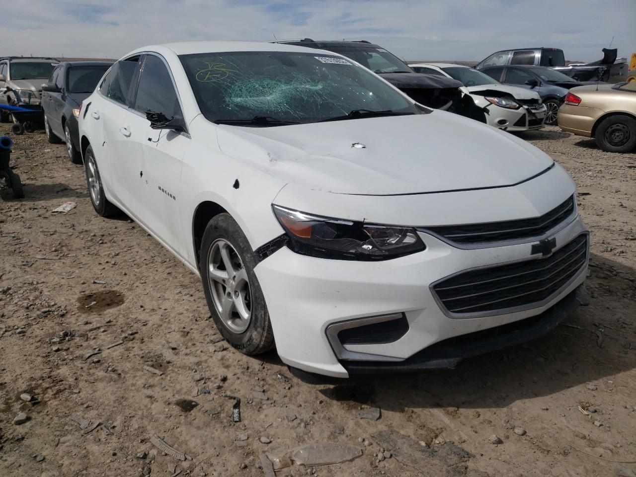 Photo 1 from auction – 2017 CHEVROLET MALIBU LS with VIN 1G1ZB5ST5HF206678