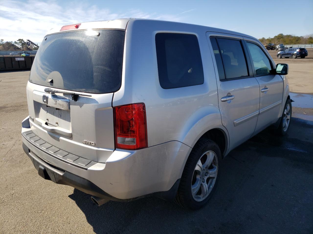 Photo 4 from auction – 2013 HONDA PILOT EXL with VIN 5FNYF4H52DB057381