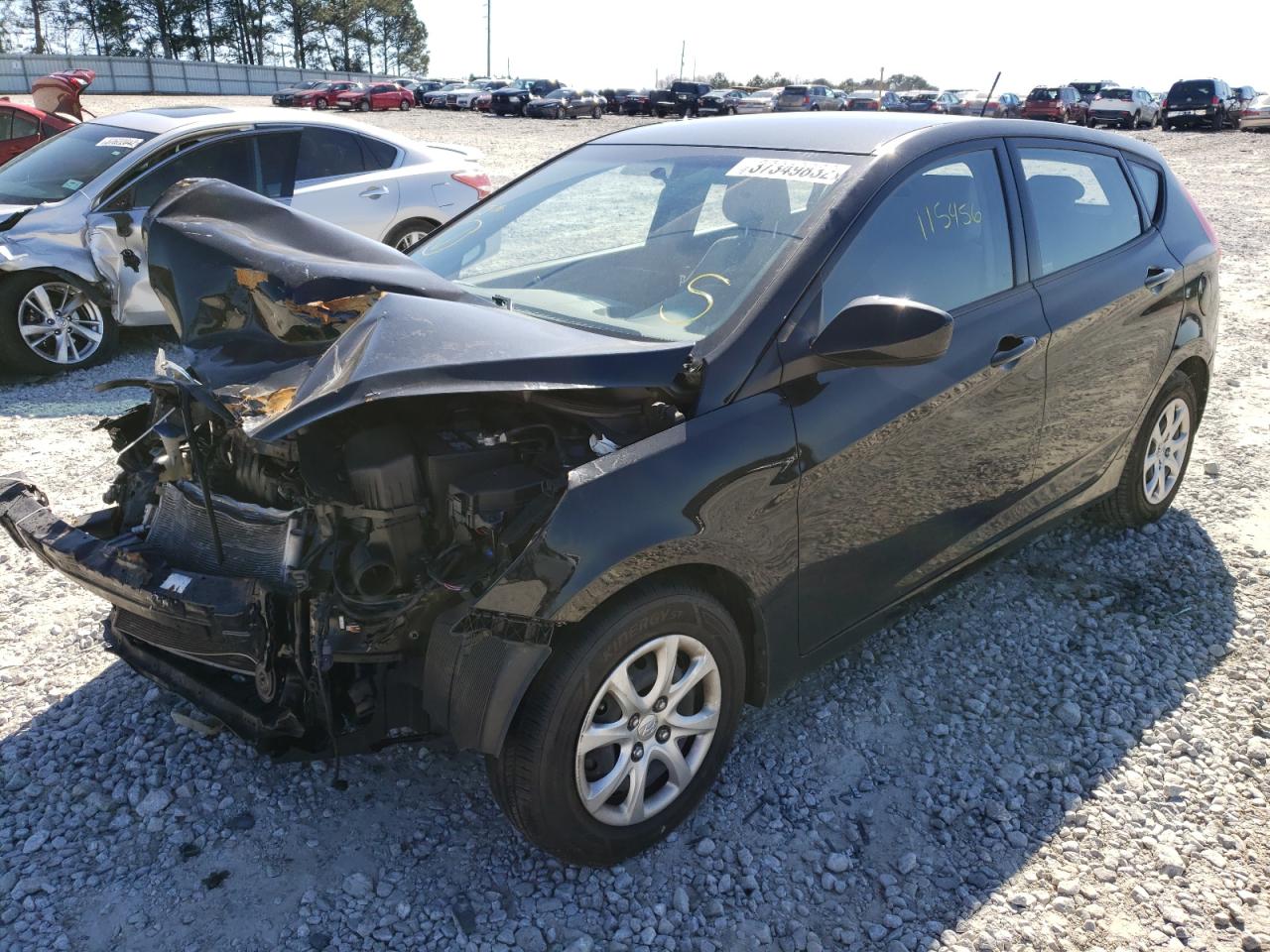 Photo 2 from auction – 2012 HYUNDAI ACCENT GLS with VIN KMHCT5AE6CU057789