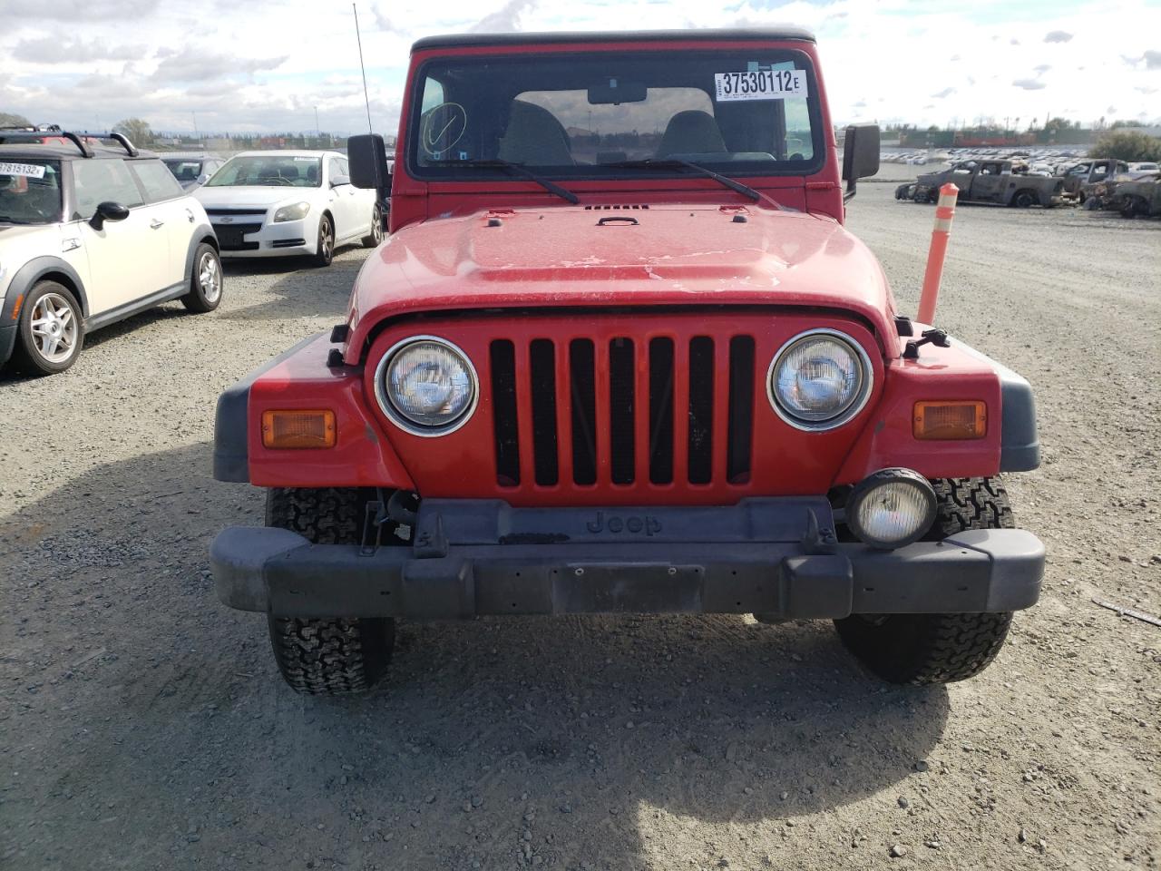 Photo 9 from auction – 2000 JEEP WRANGLER / with VIN 1J4FA49S2YP723493