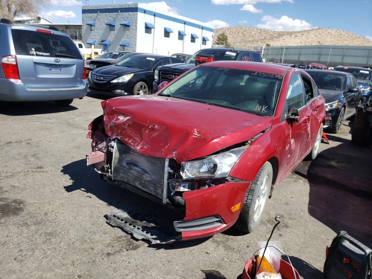 Photo 2 from auction – 2012 CHEVROLET CRUZE LT with VIN 1G1PF5SC0C7101836