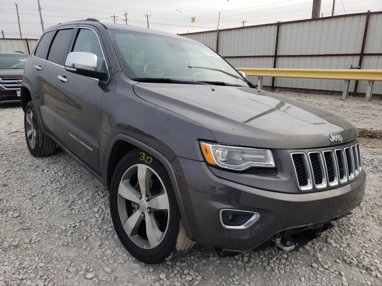 JEEP GRAND CHER 2016 with VIN 1C4RJECG7GC329393 - Photo from auction