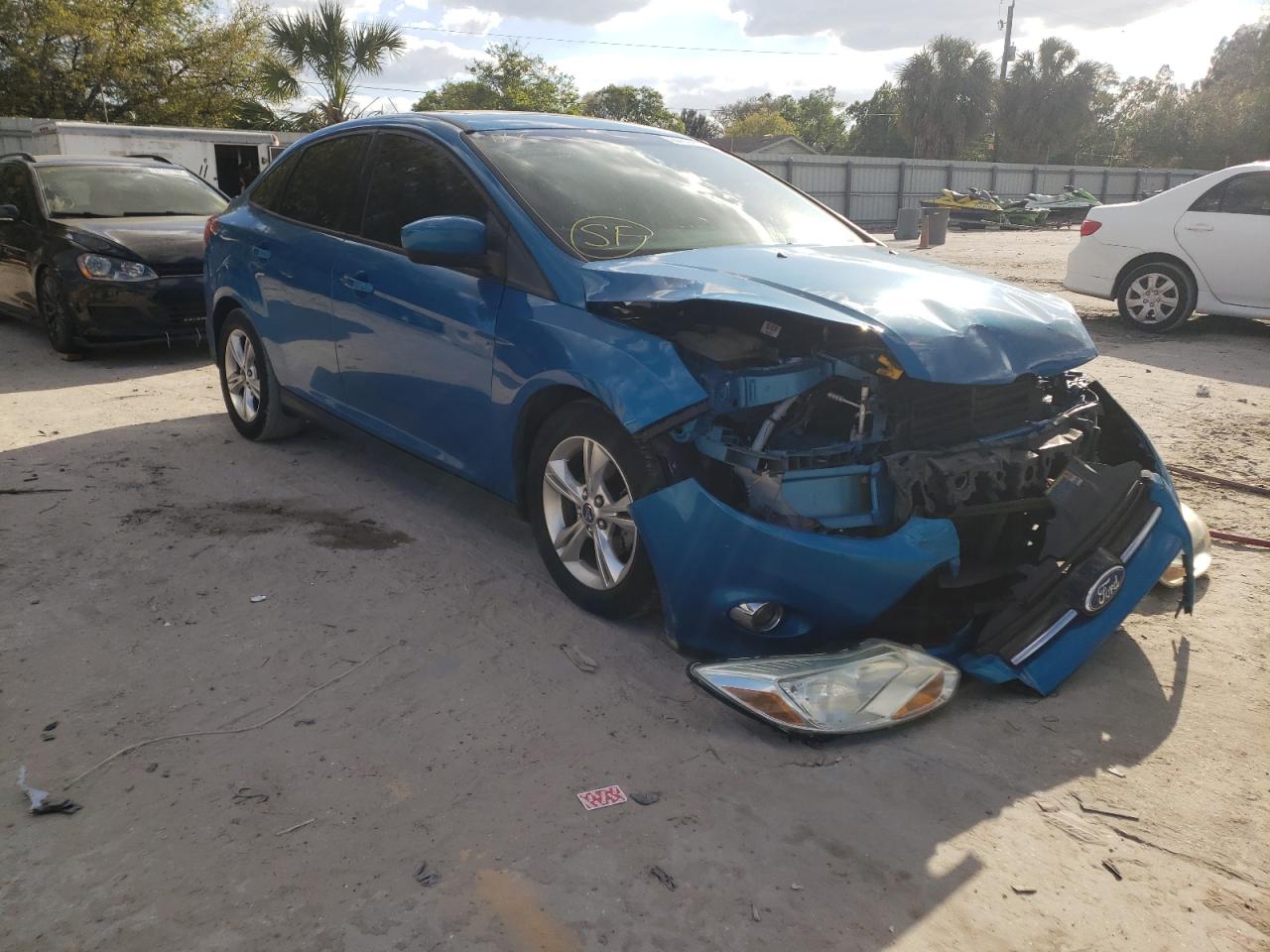 FORD FOCUS SE 2012 with VIN 1FAHP3F24CL237026 - Photo from auction
