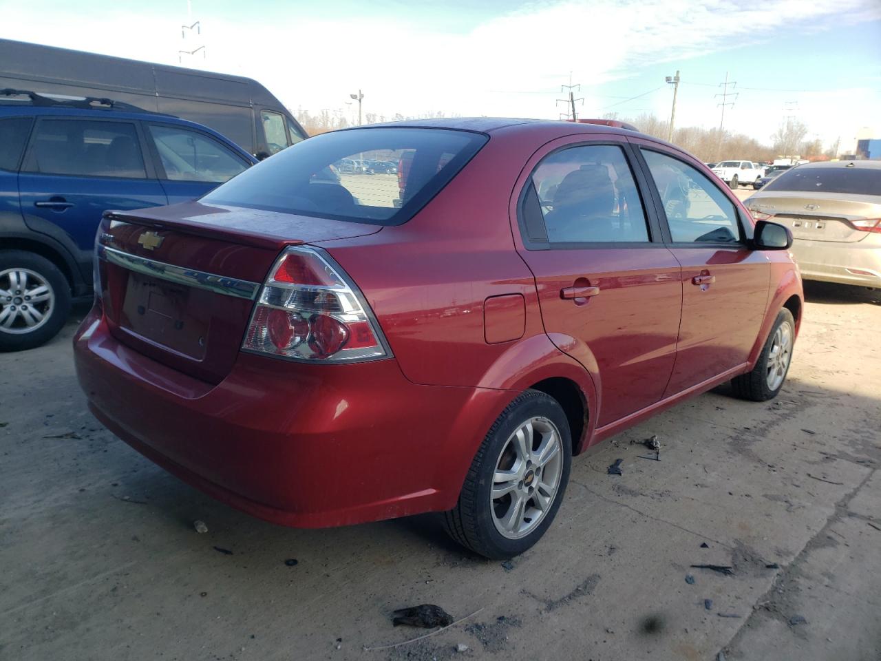 Photo 4 from auction – 2010 CHEVROLET AVEO LT with VIN KL1TG5DE8AB131640