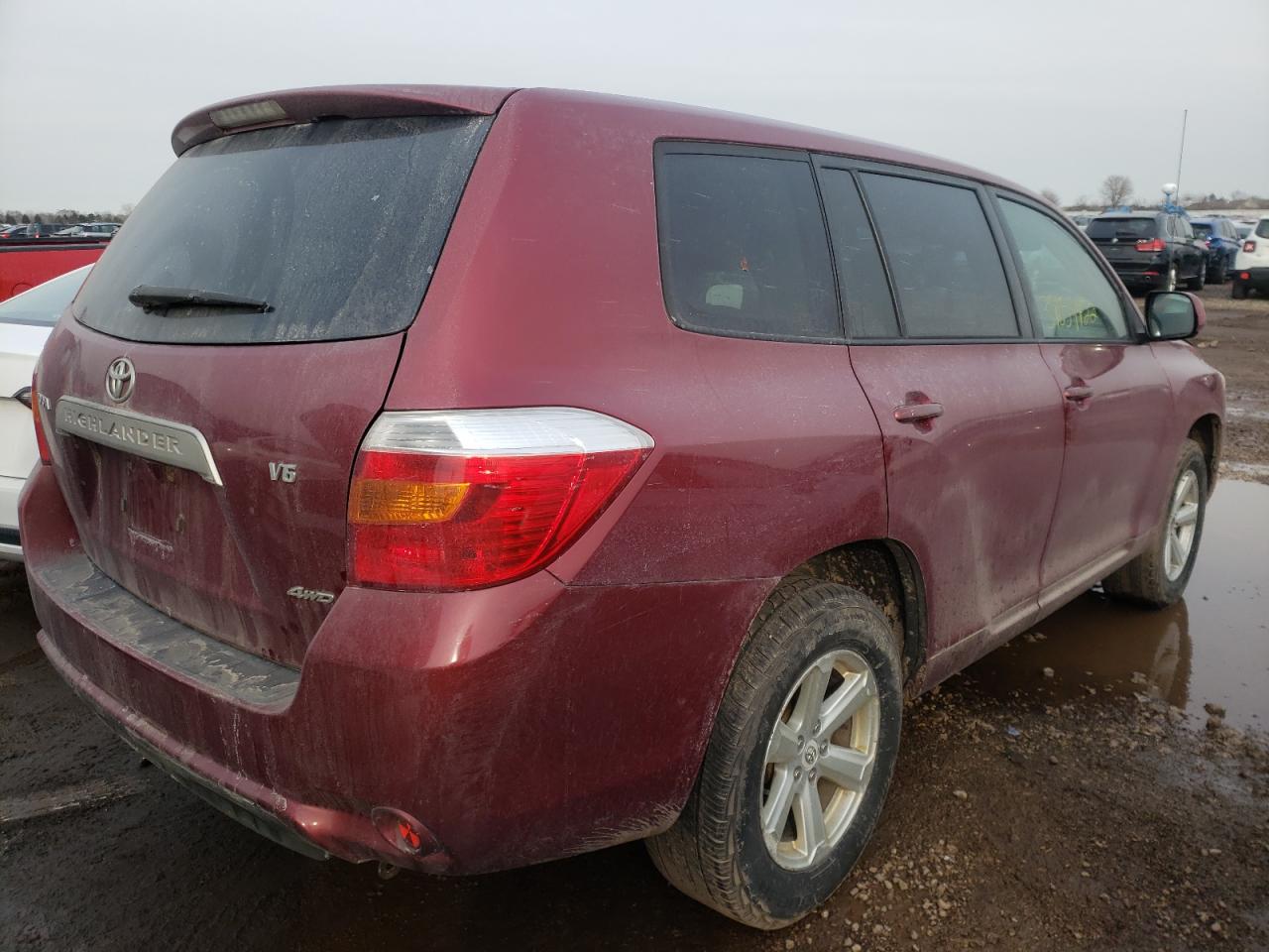 Photo 4 from auction – 2008 TOYOTA HIGHLANDER with VIN JTEES41A182063697