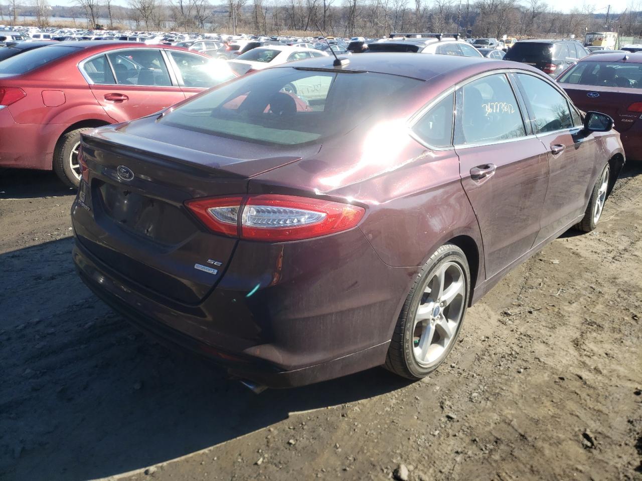 Photo 4 from auction – 2013 FORD FUSION SE with VIN 3FA6P0HR3DR100887