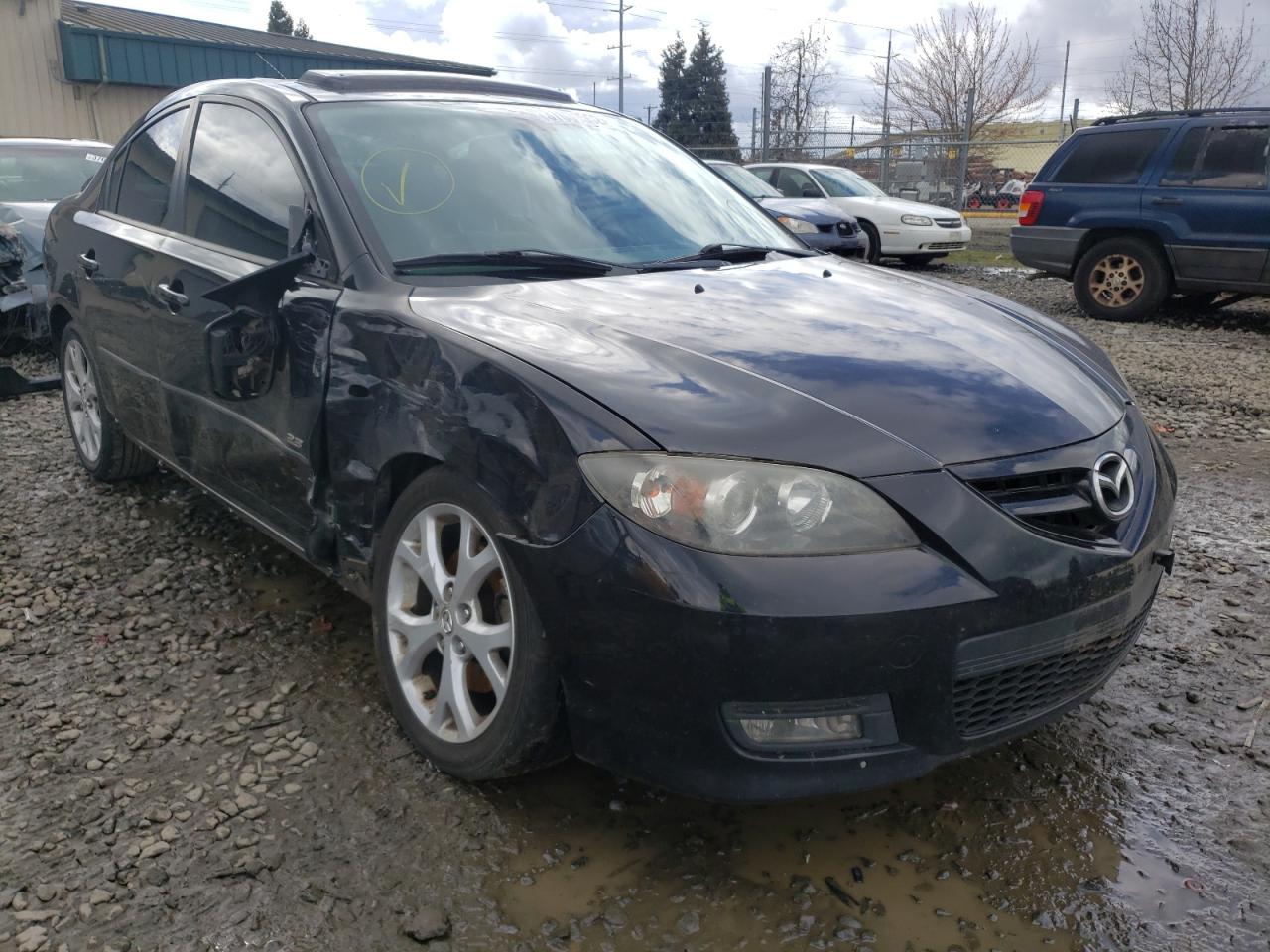 MAZDA 3 S 2007 with VIN JM1BK323X71638028 - Photo from auction