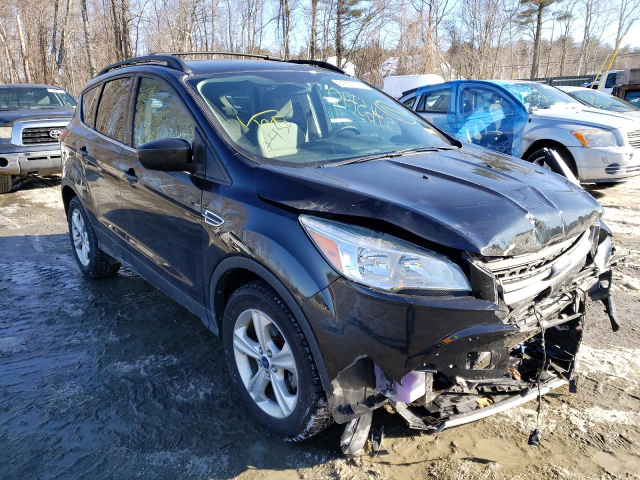 FORD ESCAPE SE 2014 with VIN 1FMCU0GX9EUC36808 - Photo from auction