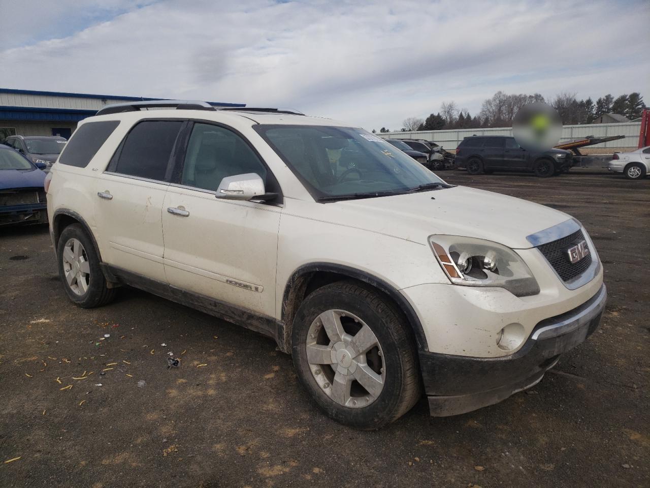 GMC ACADIA SLT 2008 with VIN 1GKER33768J120482 - Photo from auction