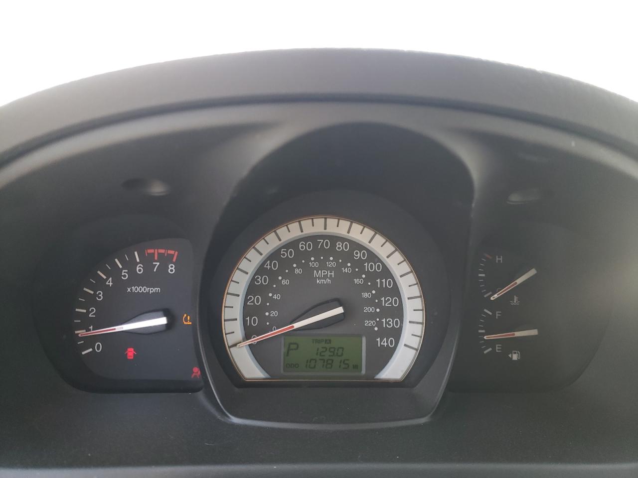 Photo 8 from auction – 2008 KIA SPECTRA5 5 with VIN KNAFE161785021182