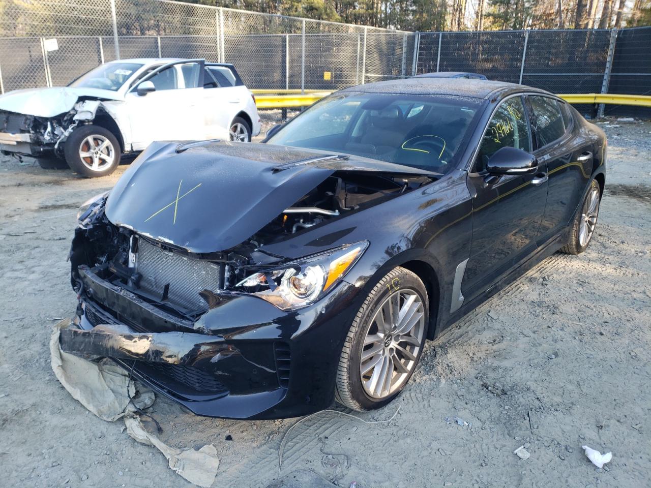 Photo 2 from auction – 2018 KIA STINGER with VIN KNAE15LA8J6016916