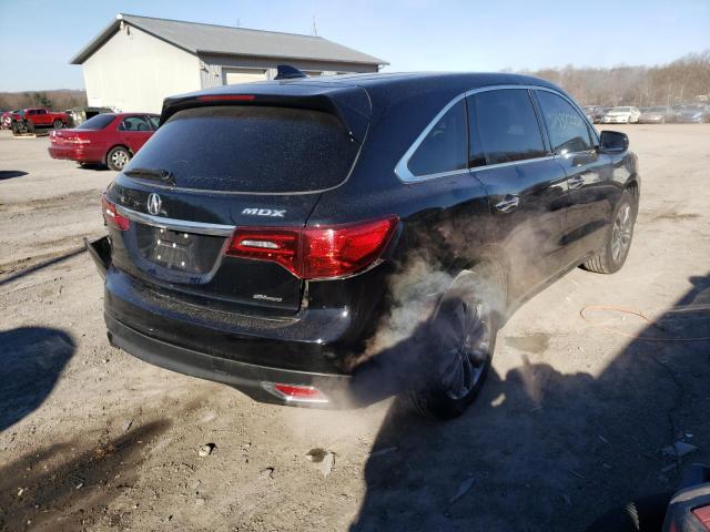 Photo 4 from auction – 2015 ACURA MDX TECHNO with VIN 5FRYD4H41FB029022