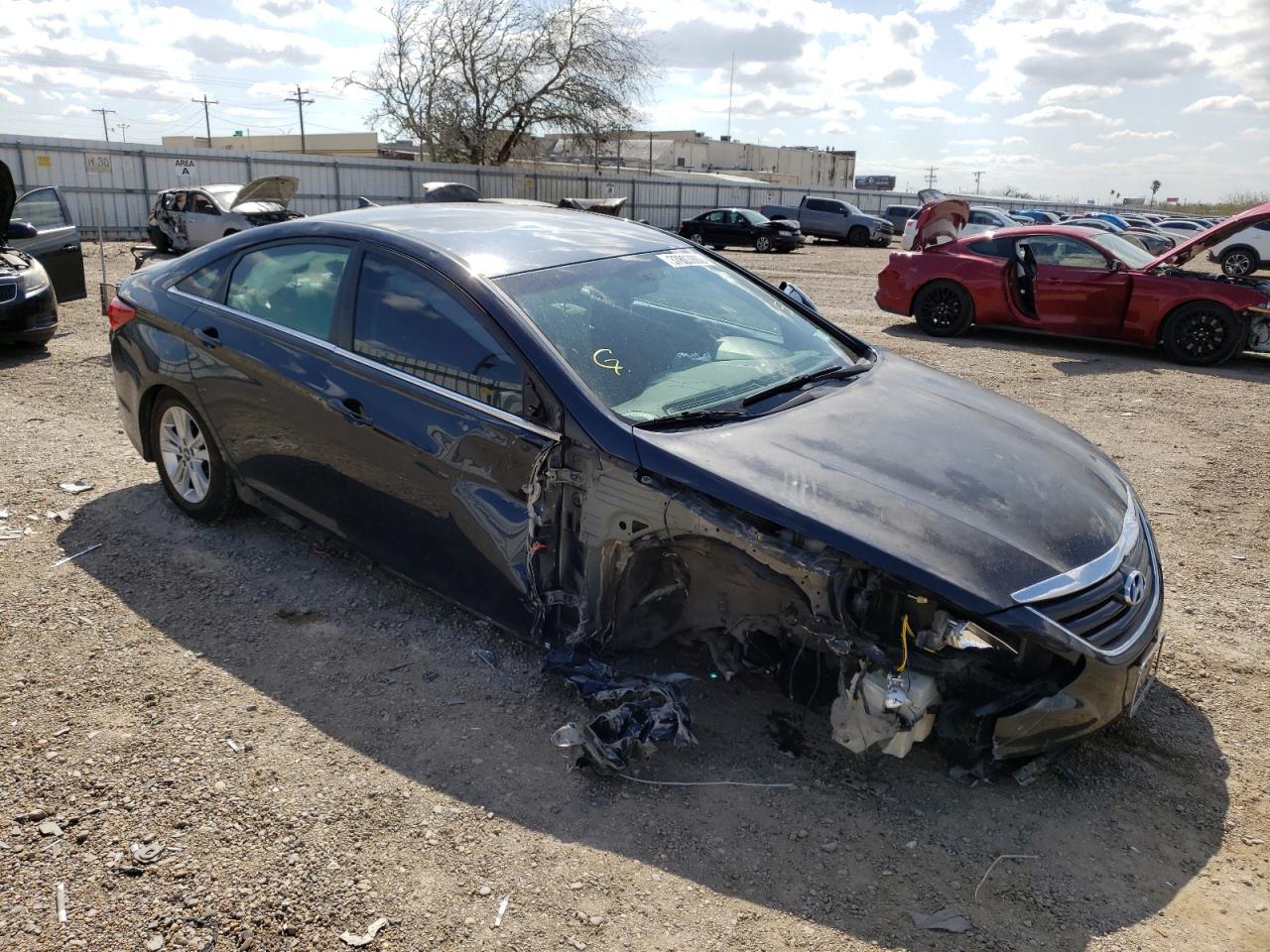 HYUNDAI SONATA GLS 2014 with VIN 5NPEB4ACXEH820757 - Photo from auction