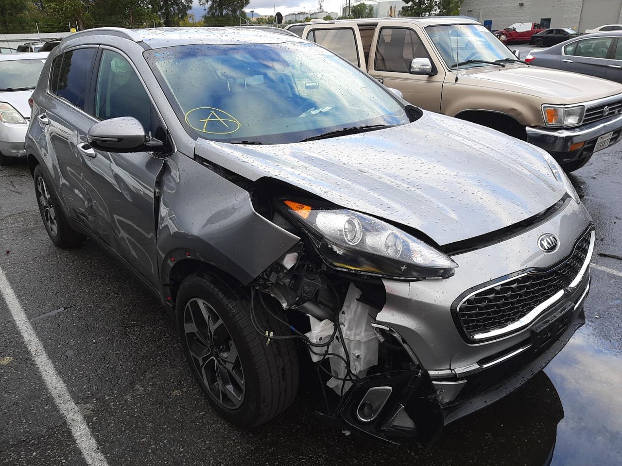 KIA SPORTAGE E 2021 with VIN KNDPN3AC4M7844985 - Photo from auction