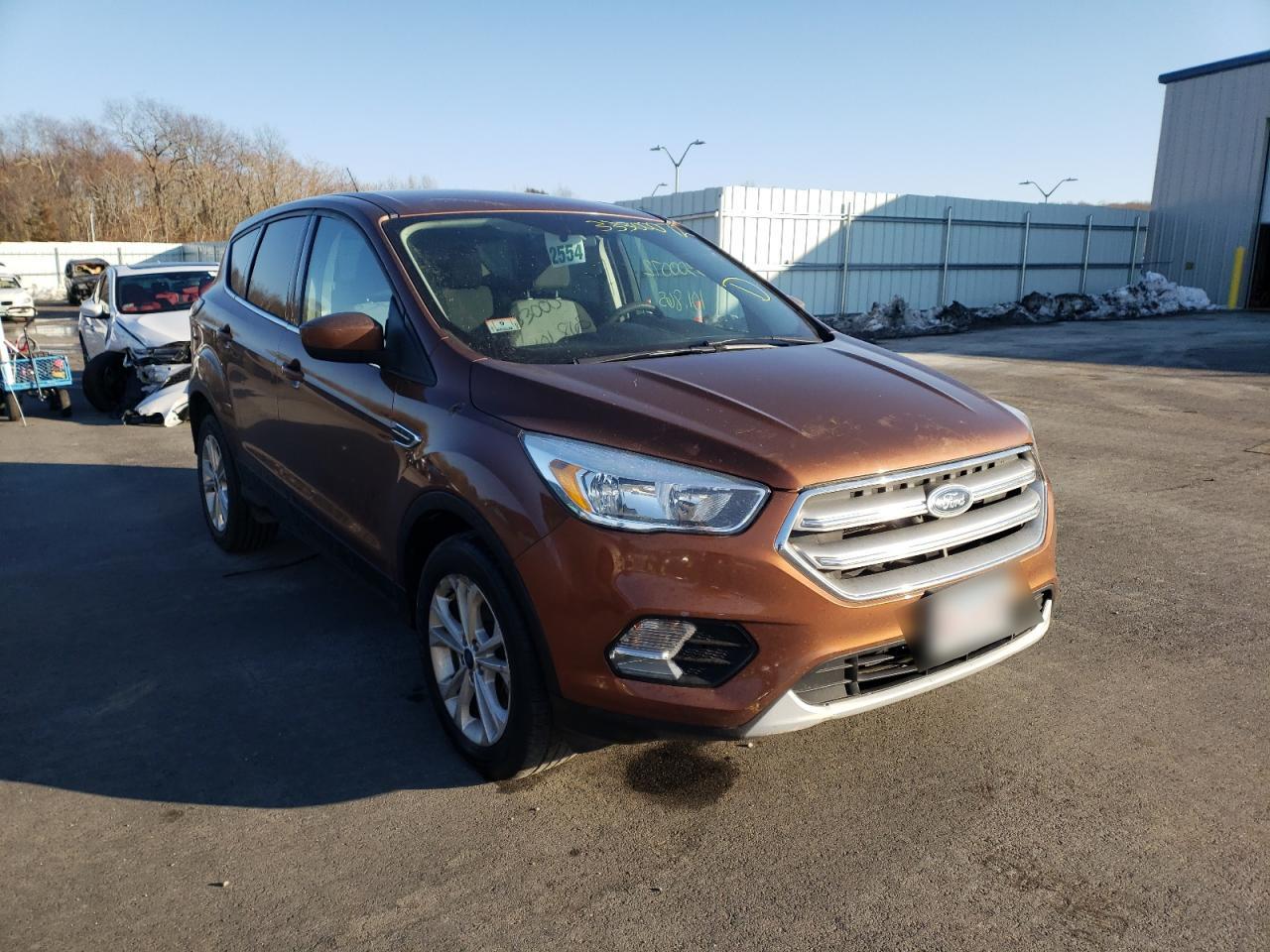 FORD ESCAPE SE 2017 with VIN 1FMCU0GD1HUB08802 - Photo from auction