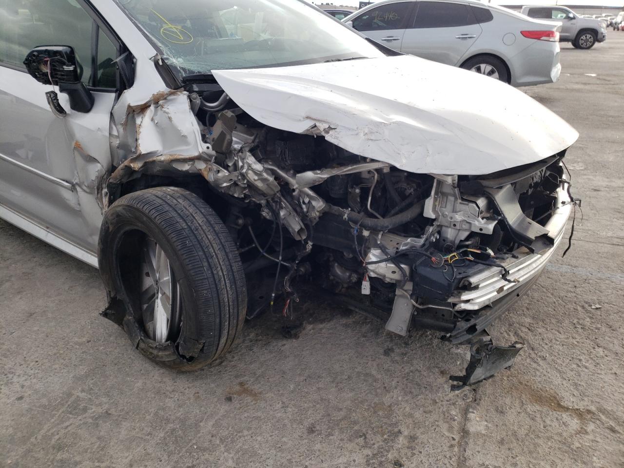 Photo 9 from auction – 2021 TOYOTA COROLLA SE with VIN JTND4MBE4M3107302