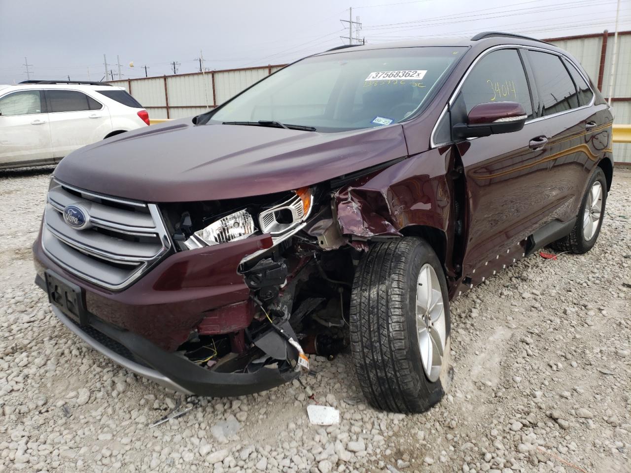 Photo 2 from auction – 2018 FORD EDGE SEL with VIN 2FMPK3J88JBB85926