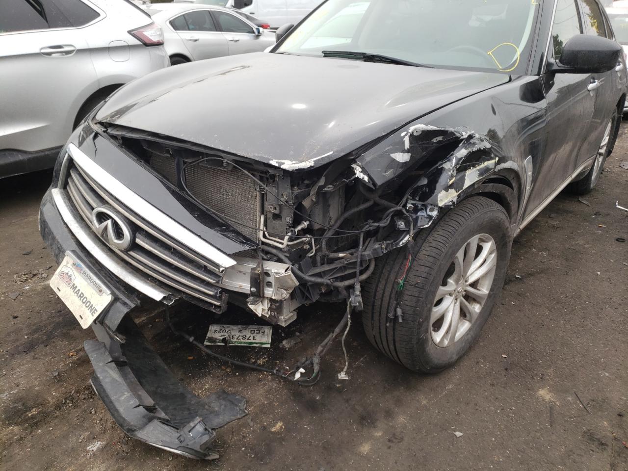 Photo 9 from auction – 2012 INFINITI FX35 with VIN JN8AS1MWXCM150136