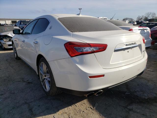 MASERATI GHIBLI 2015 with VIN ZAM57XSA6F1153349 - Photo from auction