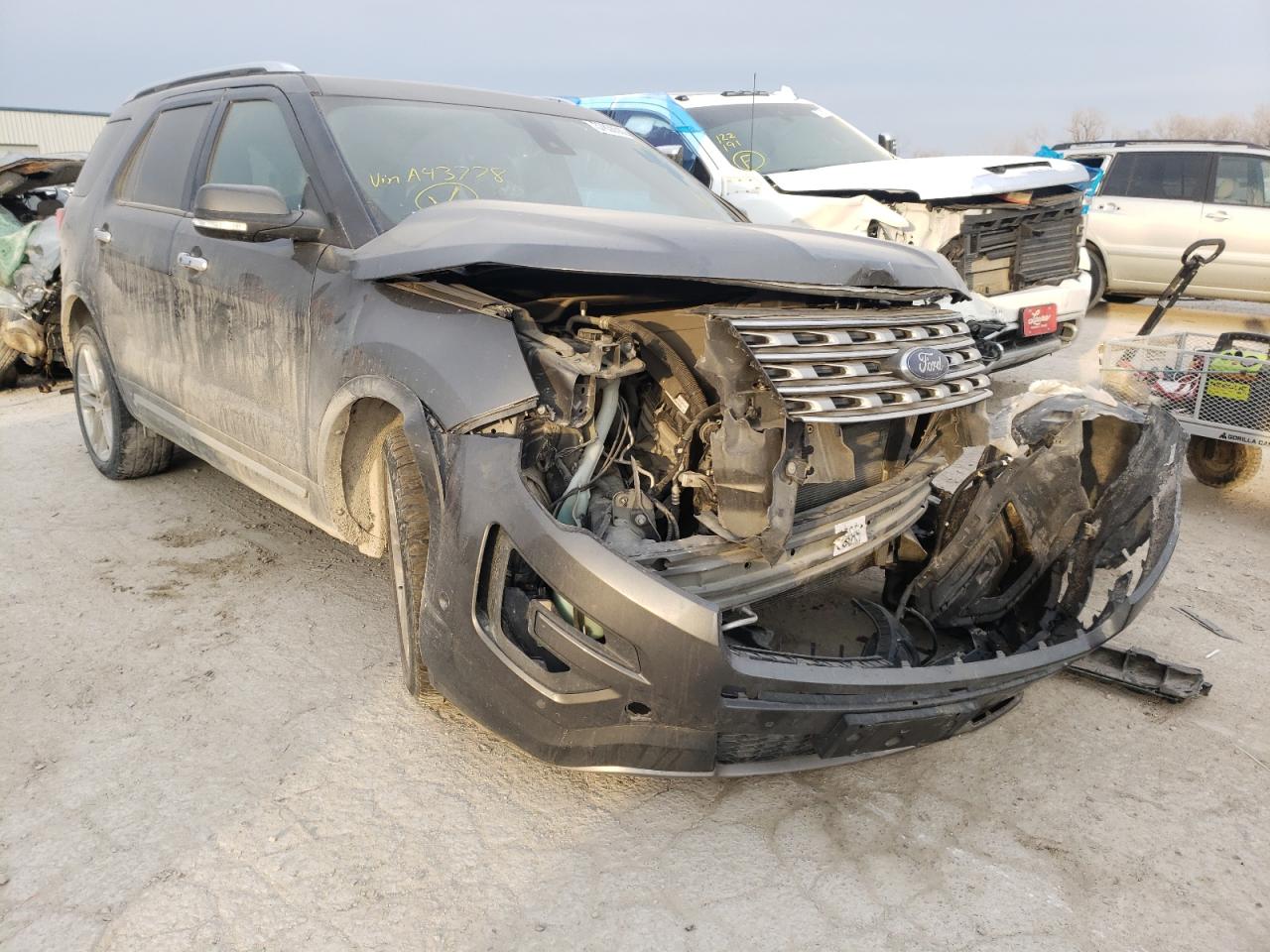 FORD EXPLORER L 2016 with VIN 1FM5K8F82GGA43778 - Photo from auction