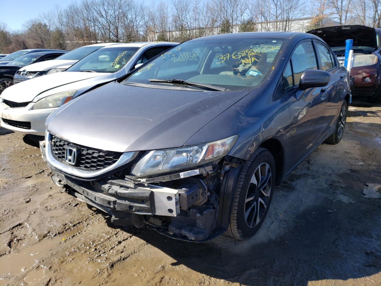 Photo 2 from auction – 2014 HONDA CIVIC EX with VIN 2HGFB2F86EH519605