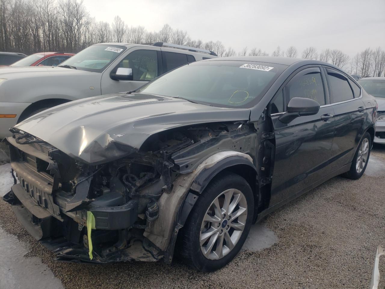 Photo 2 from auction – 2017 FORD FUSION SE with VIN 3FA6P0H72HR326598