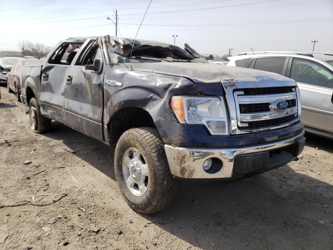 FORD F150 SUPER 2014 with VIN 1FTFW1EF3EFC01150 - Photo from auction