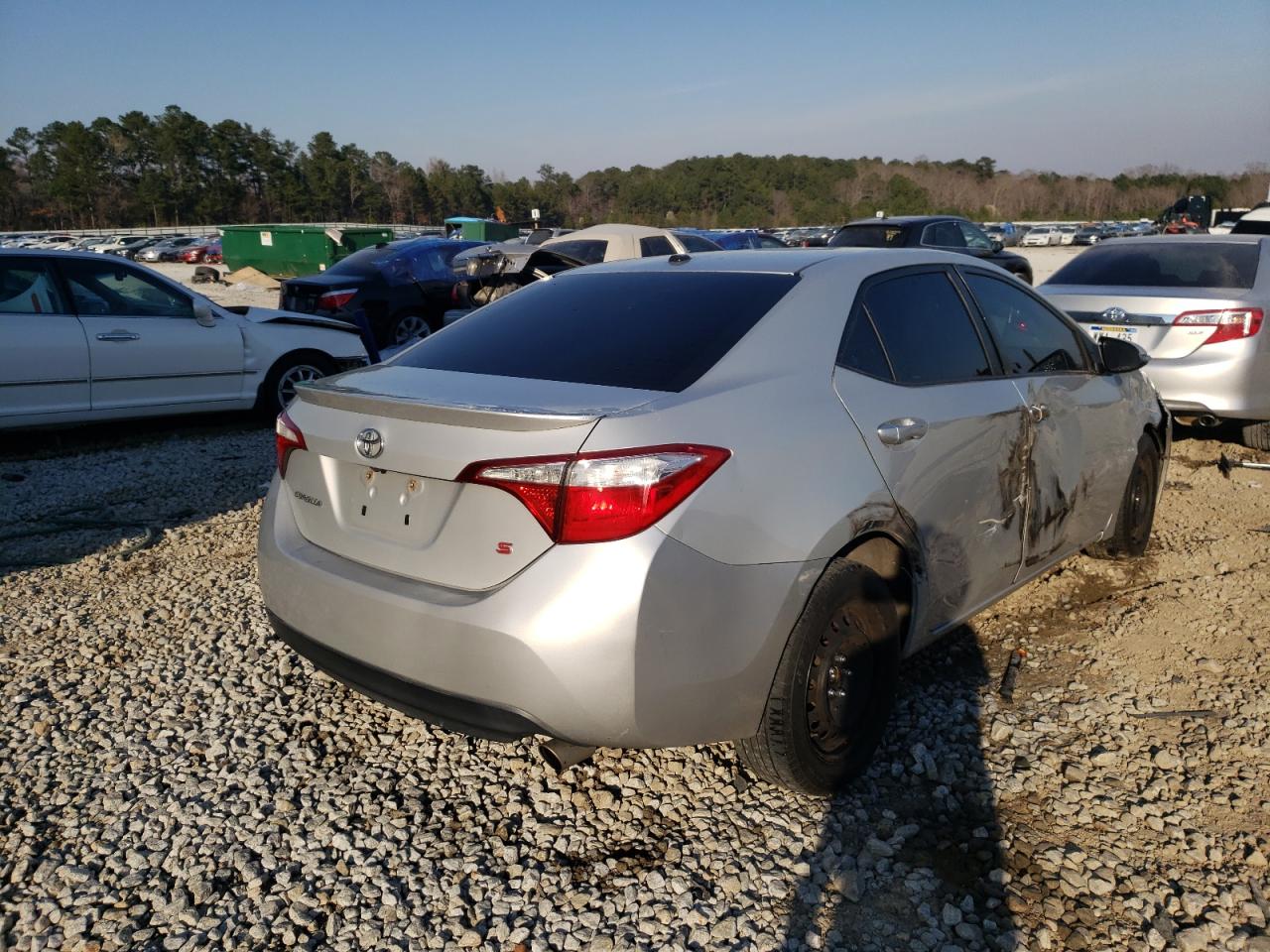 Photo 4 from auction – 2014 TOYOTA COROLLA L with VIN 2T1BURHE0EC093343