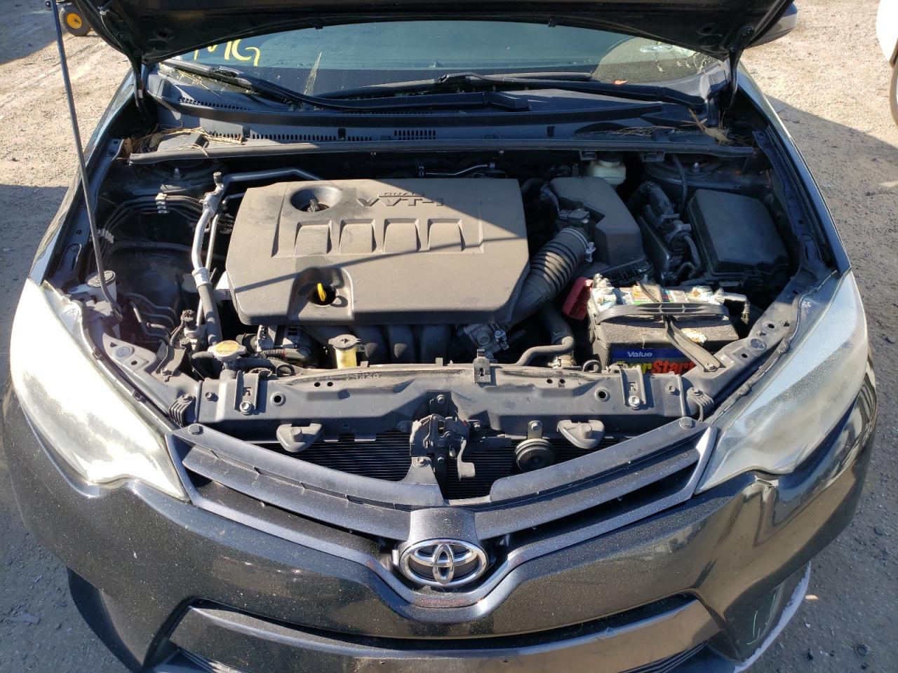 Photo 7 from auction – 2016 TOYOTA COROLLA L with VIN 2T1BURHE1GC494791