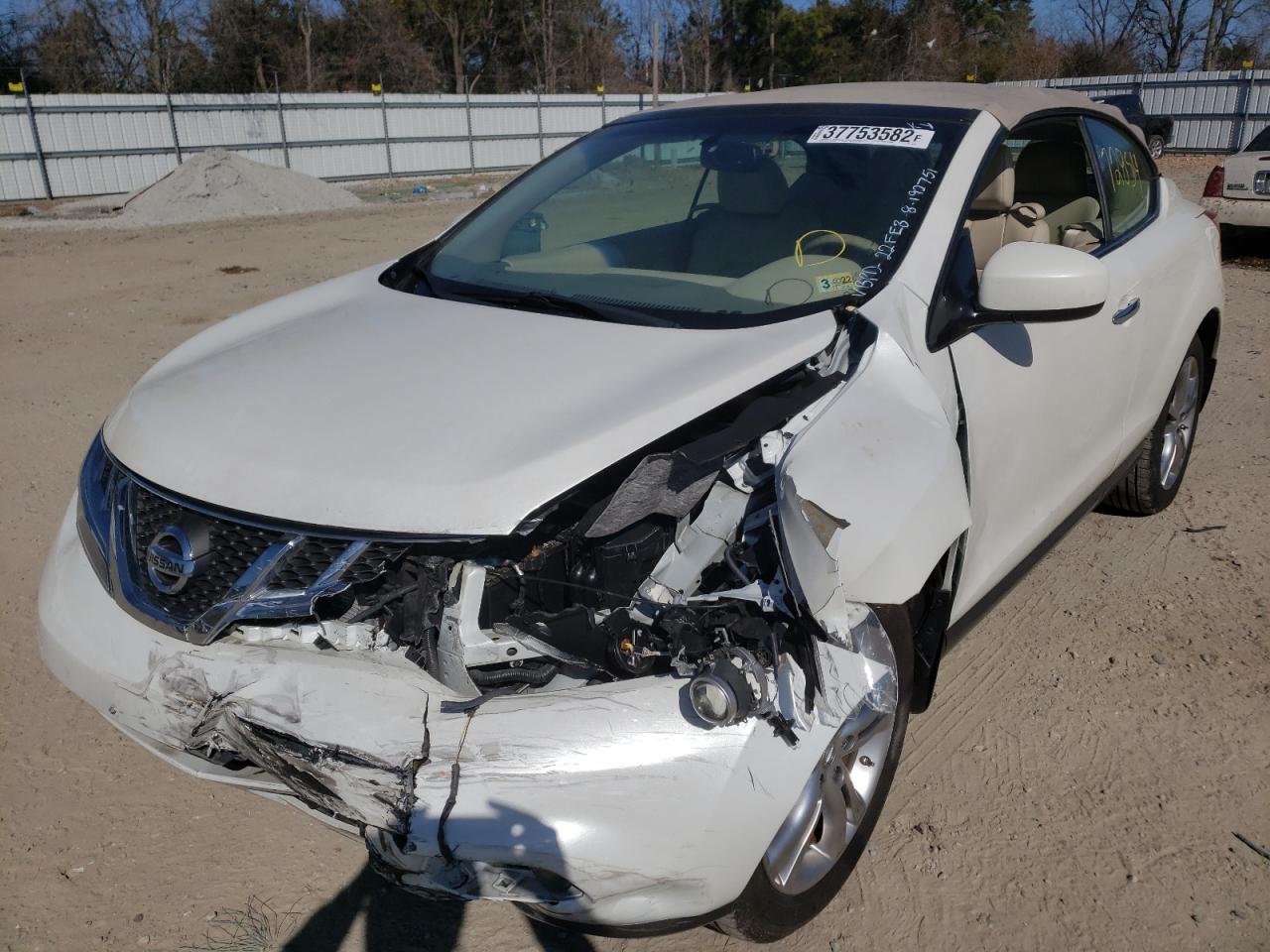 Photo 2 from auction – 2012 NISSAN MURANO with VIN JN8AZ1FY4CW100461