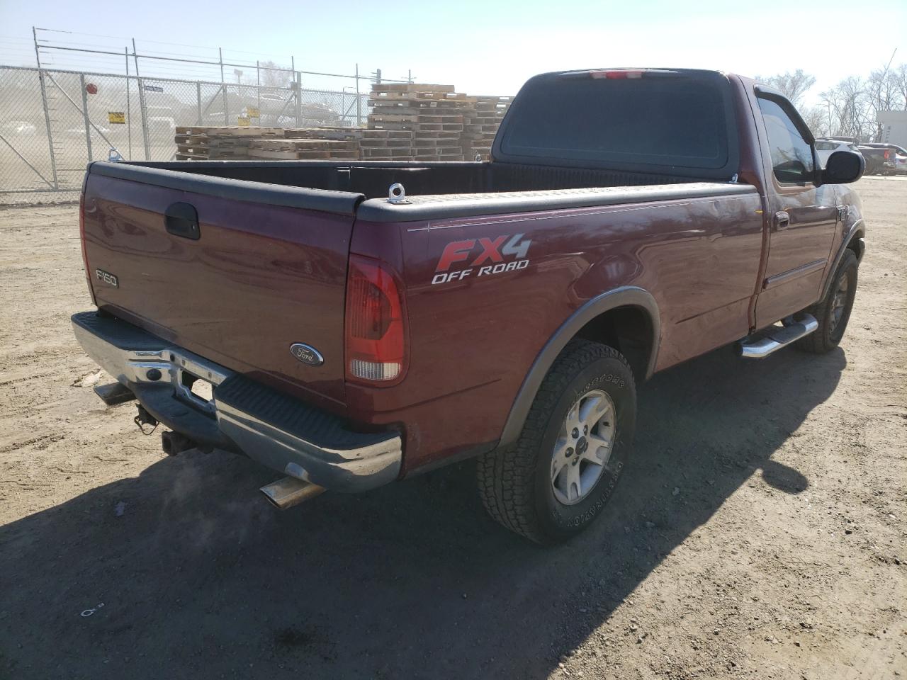Photo 4 from auction – 2003 FORD F150 with VIN 2FTRF18LX3CA31487