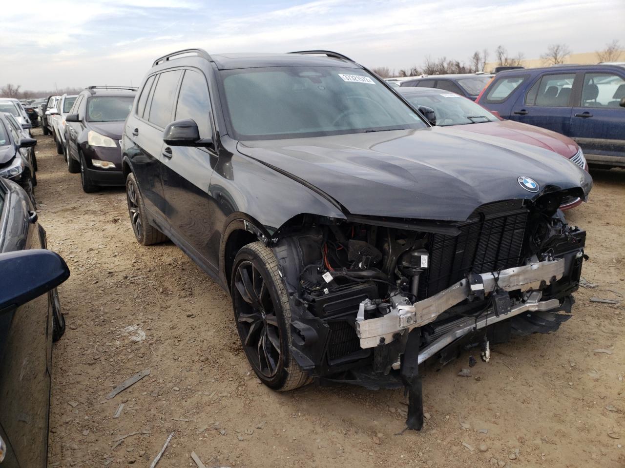 BMW X7 XDRIVE5 2019 with VIN 5UXCX4C59KLS36704 - Photo from auction