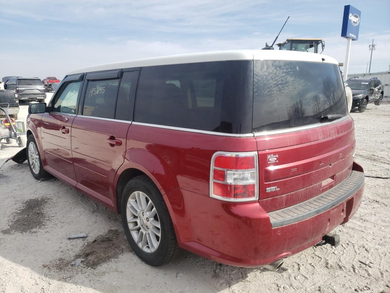 Photo 3 from auction – 2013 FORD FLEX SEL with VIN 2FMGK5C85DBD16081