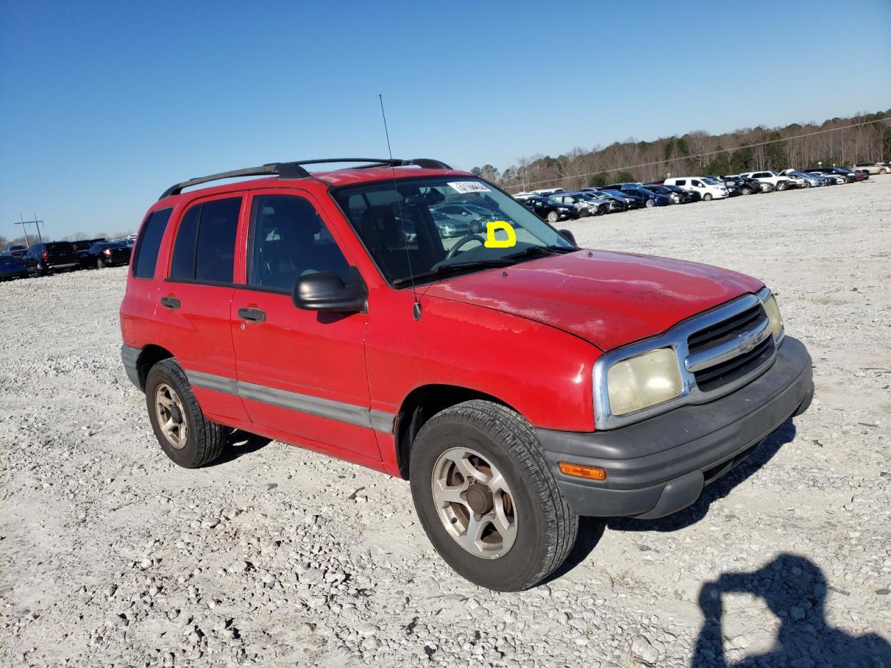 CHEVROLET TRACKER 2003 with VIN 2CNBE13C536908635 - Photo from auction