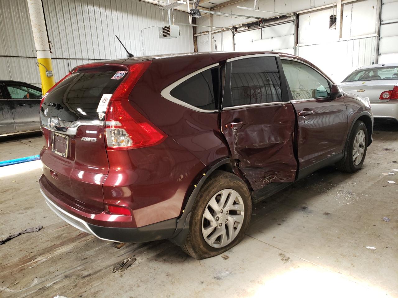 Photo 4 from auction – 2016 HONDA CR-V EX with VIN 2HKRM4H54GH646481