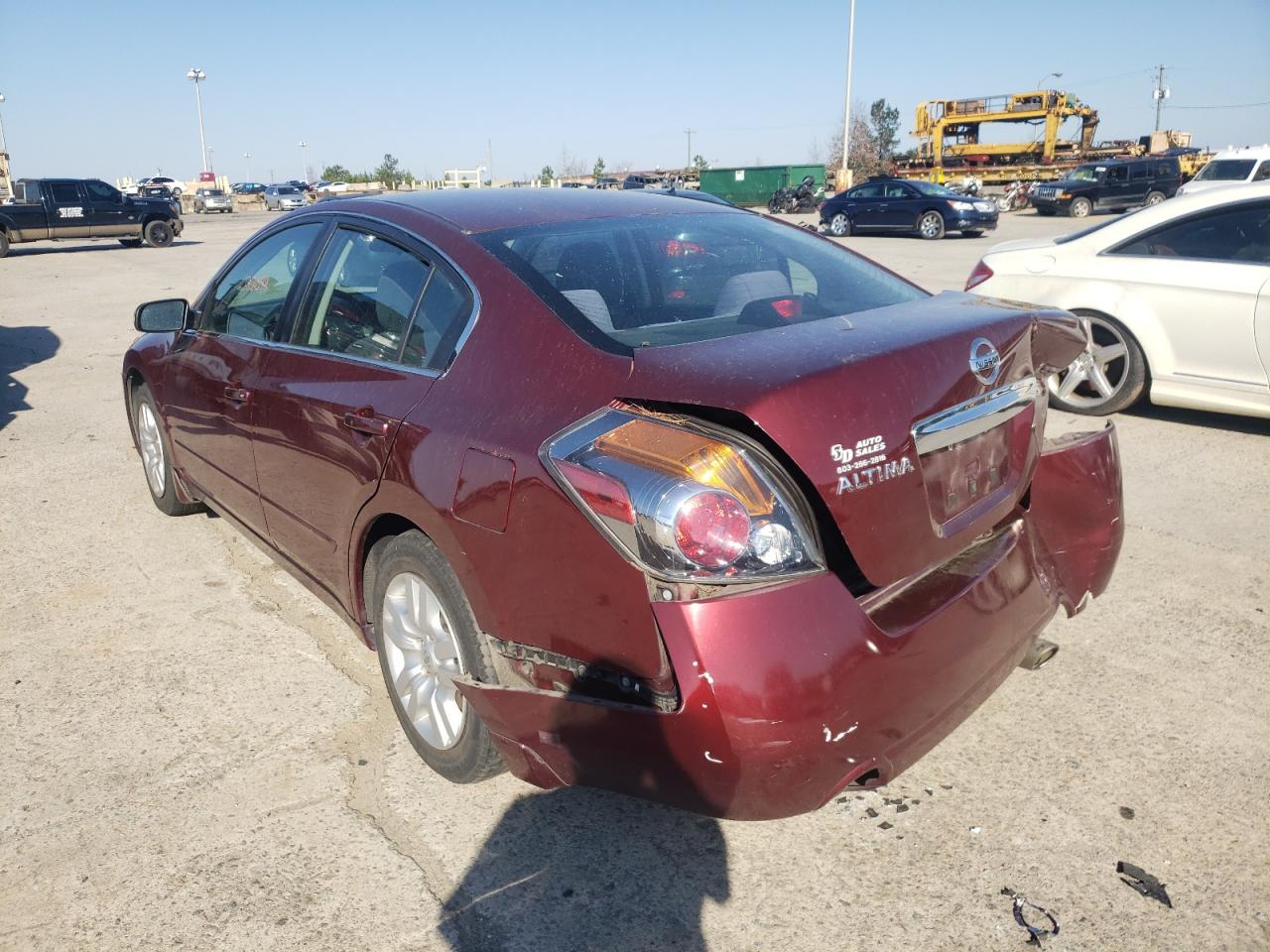 Photo 3 from auction – 2012 NISSAN ALTIMA BAS with VIN 1N4AL2AP8CN464833