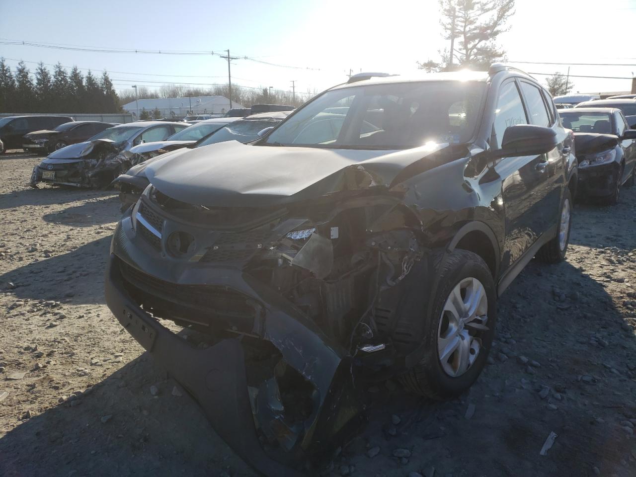 Photo 9 from auction – 2013 TOYOTA RAV4 LE with VIN JTMBFREV5D5022617